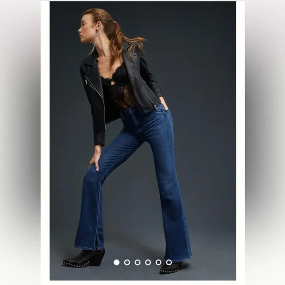 NWOT HUDSON Holly High-Rise Flare Jeans 24 - Picture 2 of 3